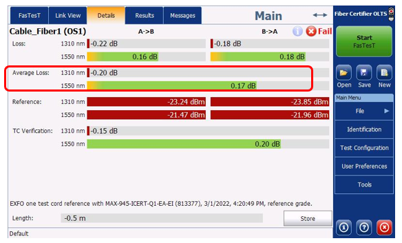 Addition of average loss values